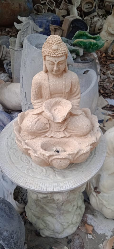 Large Buddha Design Elegant Decorative Fountain