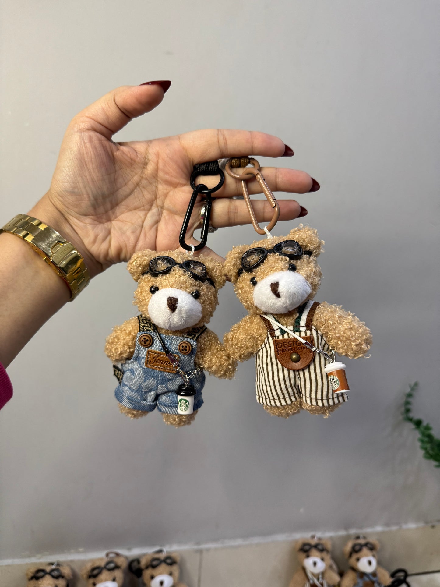 Premium Cute Outfits Teddy Keychain / Teddy Bag Charm