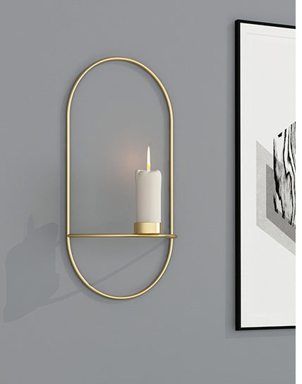 3D Metal Candle Holder