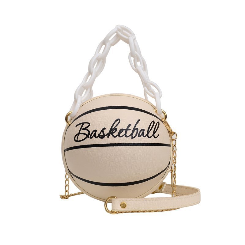 Quirky Round Basketball Shape Bag