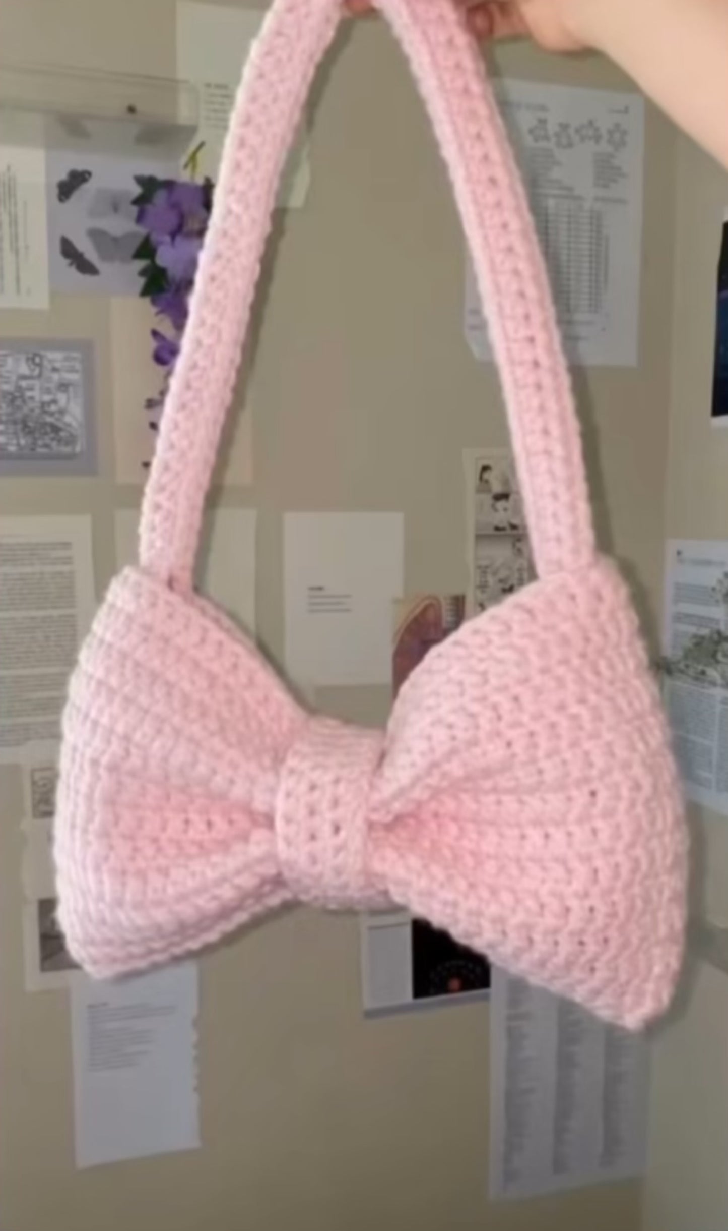 Trending Crochet Bow Bag