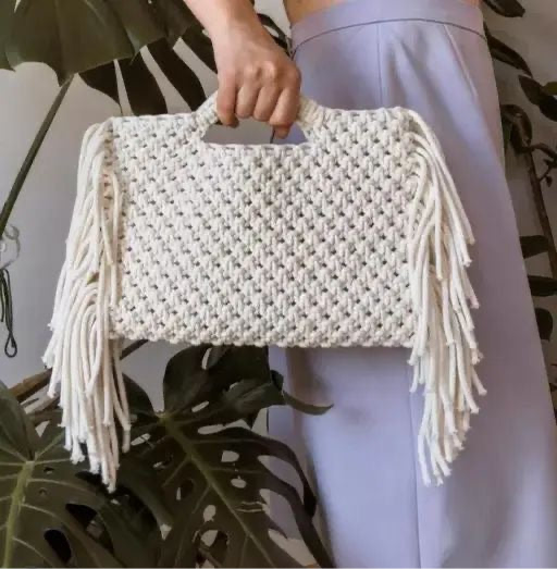 Boho Macrame Bag