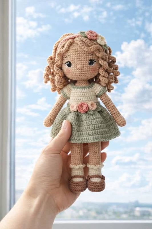 Cute Handmade Crochet Doll