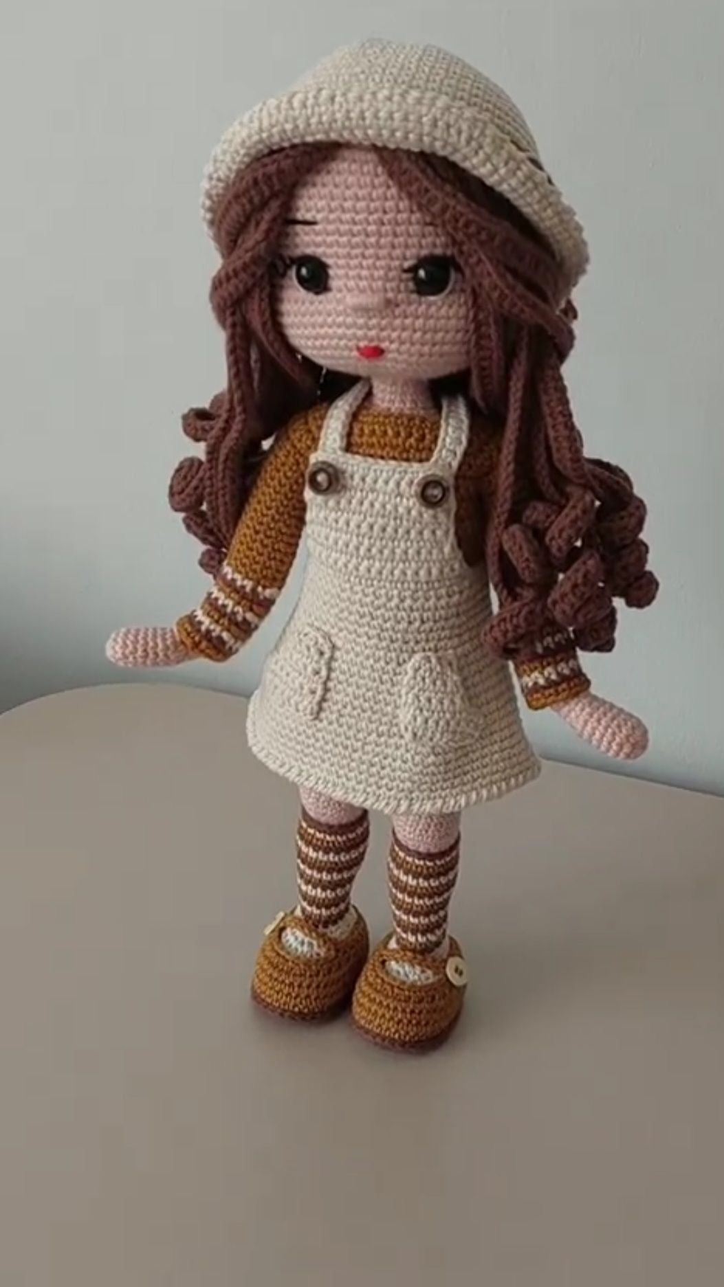 Cute Handmade Crochet Doll