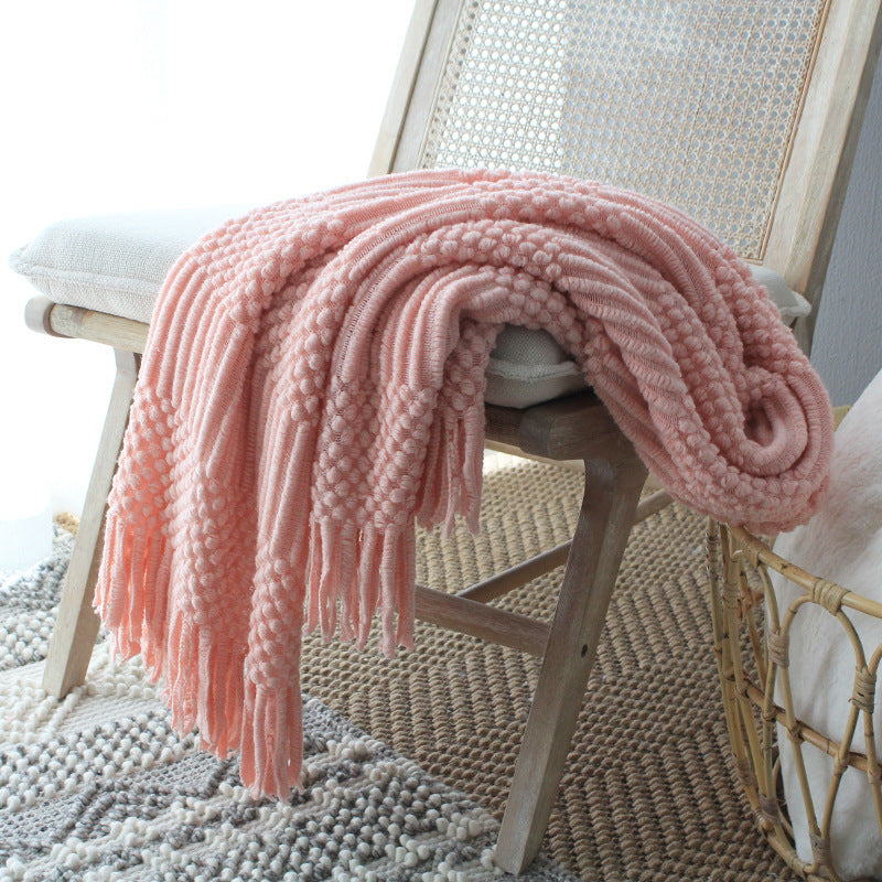 Nordic Knitted Throw