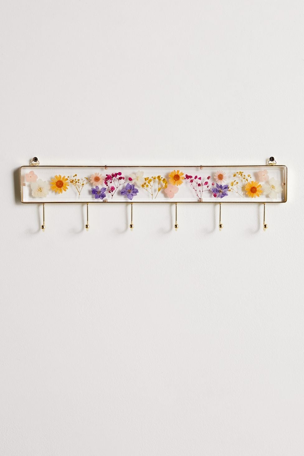 Multipurpose floral wall mounted hook