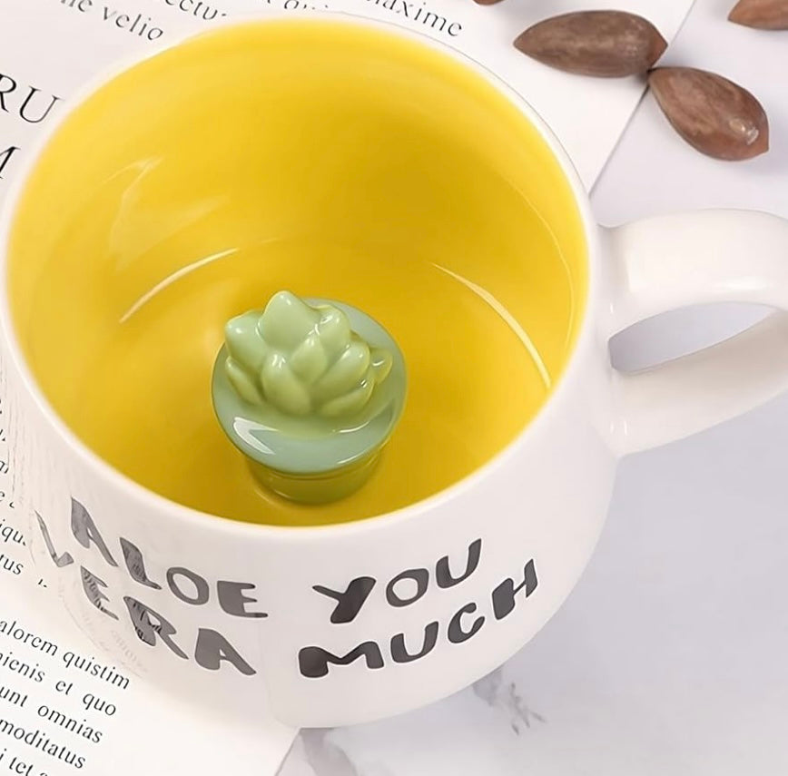 Pinterest Inspired Aloe Vera Inside Mug