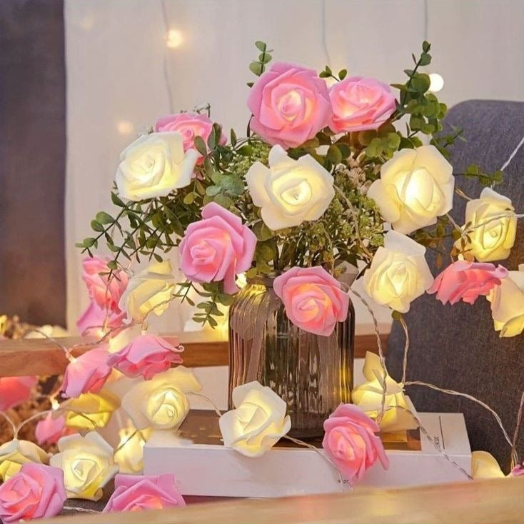 Rose Flower Fairy LED String Light