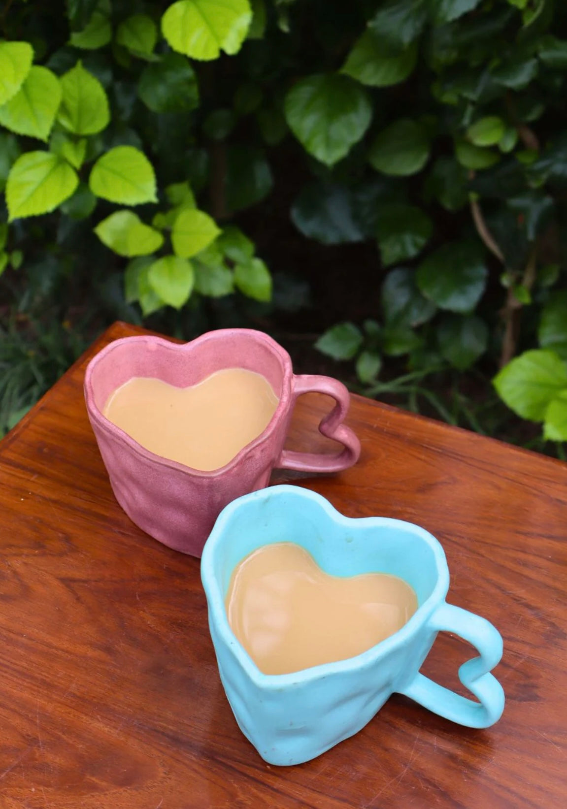 Adorable Heart Shape Cups - Set of 2