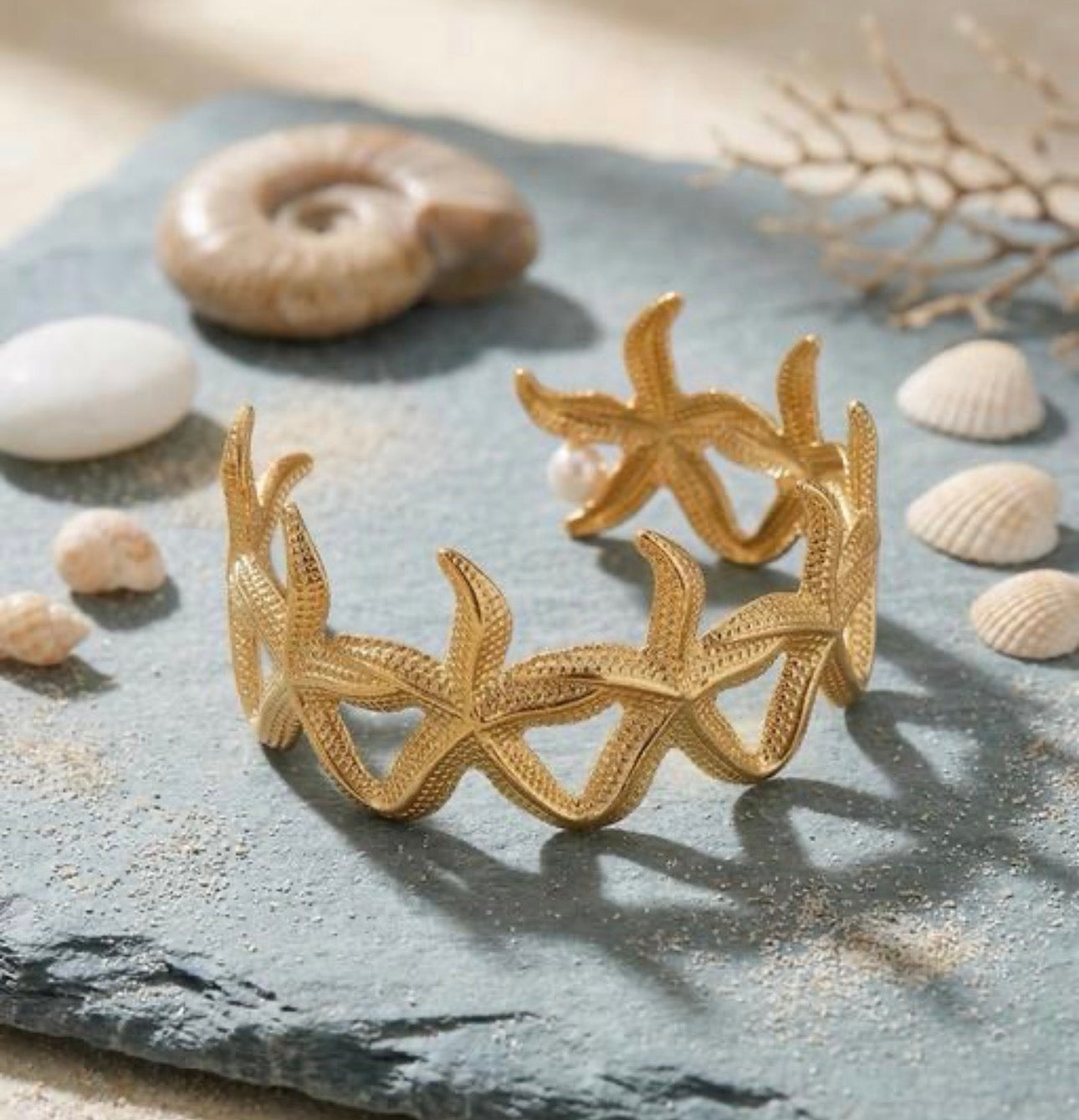 Beach Theme Starfish Bracelet