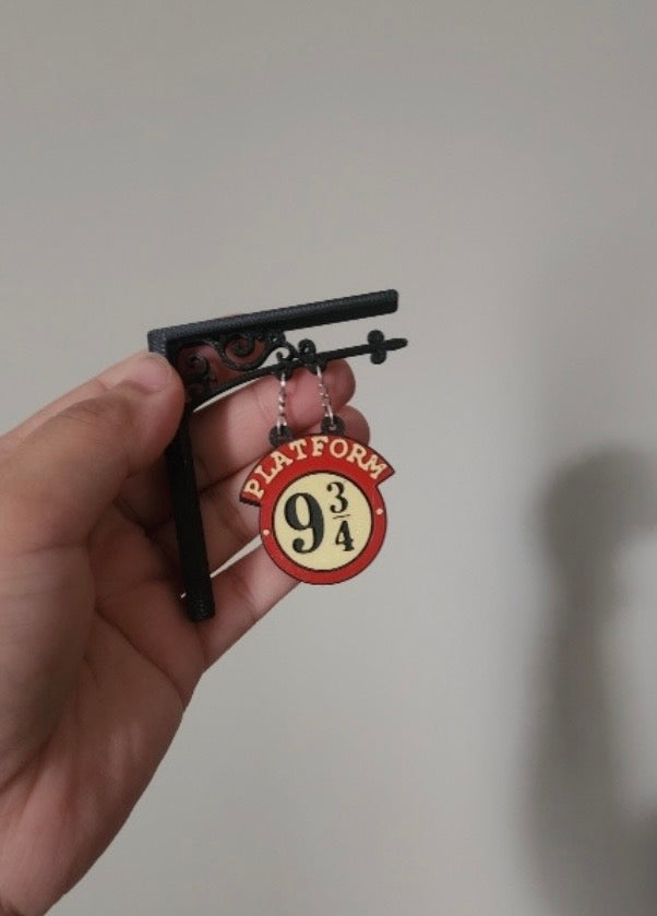 Harry Potter Platform 3D Fridge Magnet