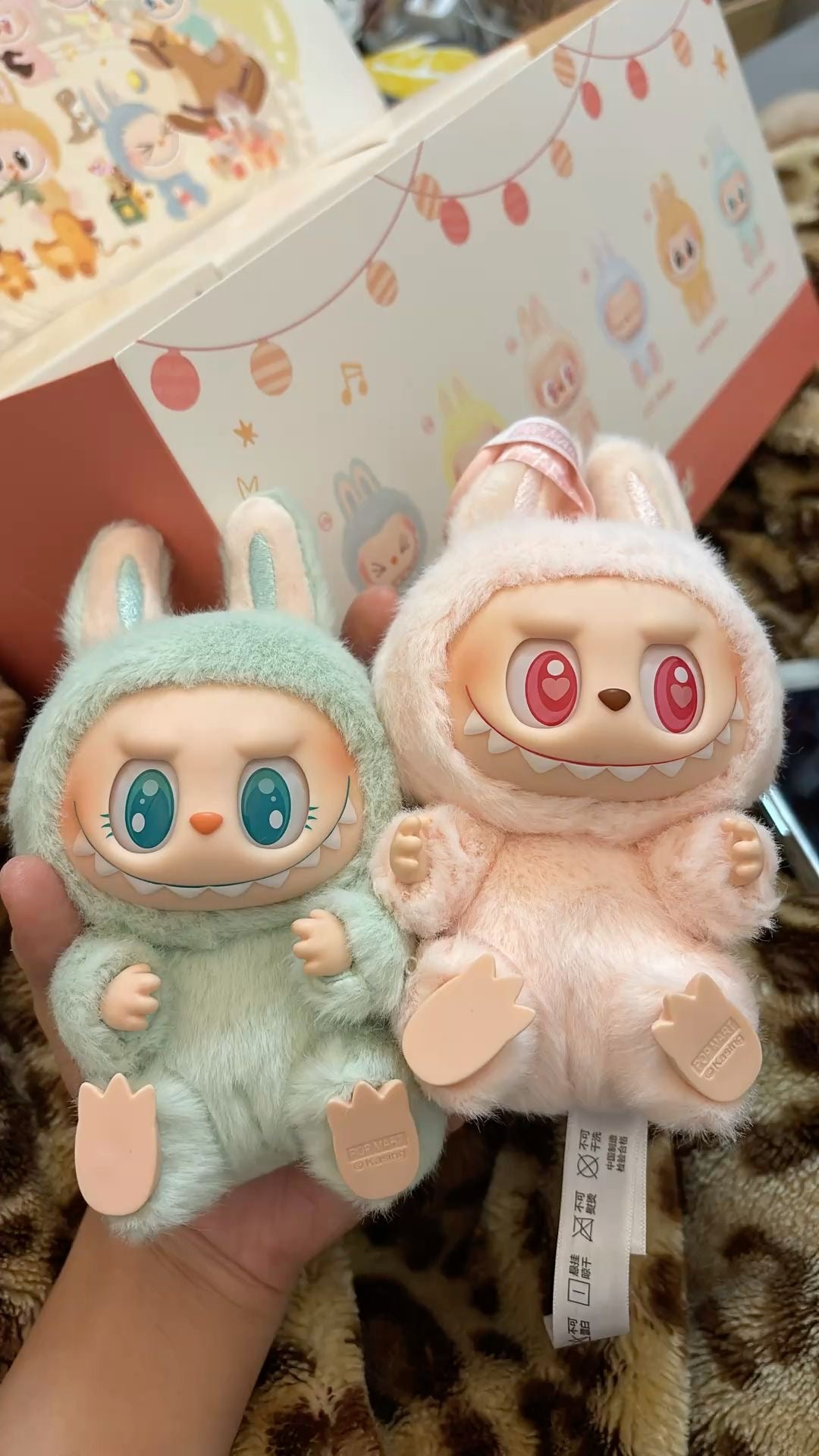 Cute Trending Pop Mart Plush Labubu Dolls