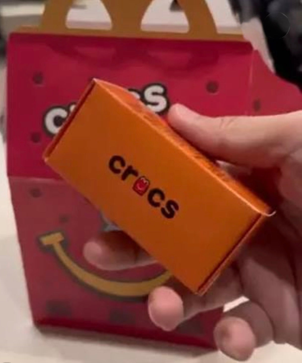 Exclusive Crocs x McDonald’s Happy Meal Keychain (Assorted Colors)