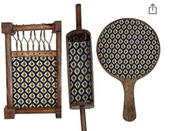 Exclusive Handmade Wooden Platters Gift Set of 4