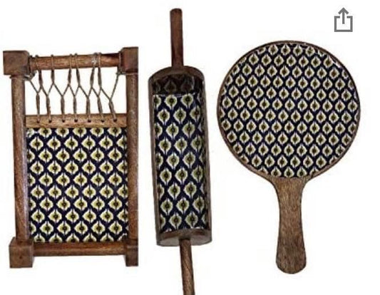 Exclusive Handmade Wooden Platters Gift Set of 4