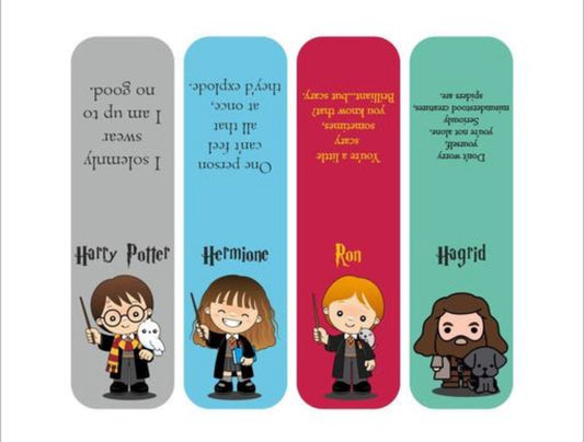 Cute Harry Potter Accessories Magnetic Bookmark Gifts
 - Set of 7
