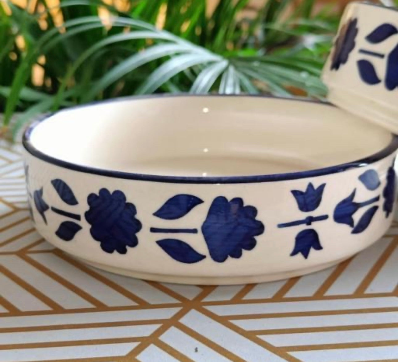 Beautiful Ceramic Stoneware Premium Bowls - Set of 2