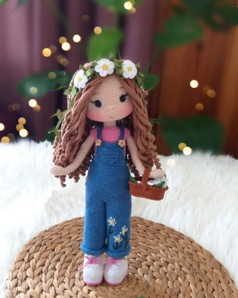 Cute Handmade Crochet Doll