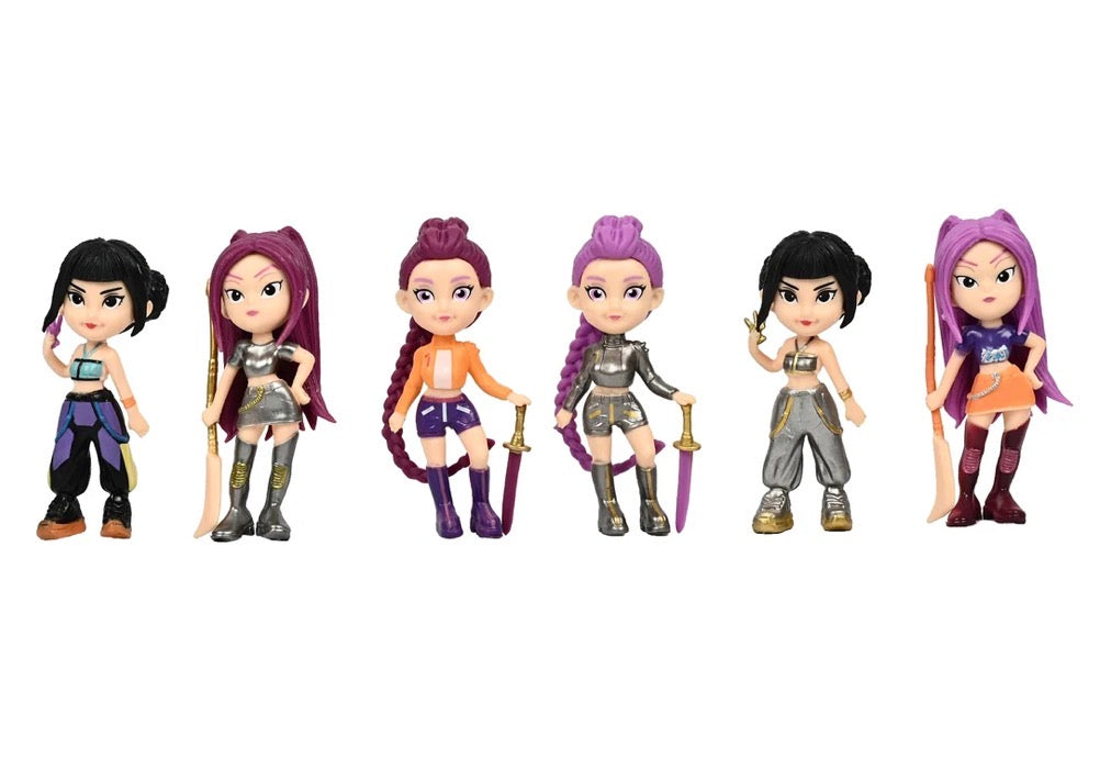 K-Pop Demon Hunters Mini Doll Figurines (Set of 6) | Limited Edition Collectibles