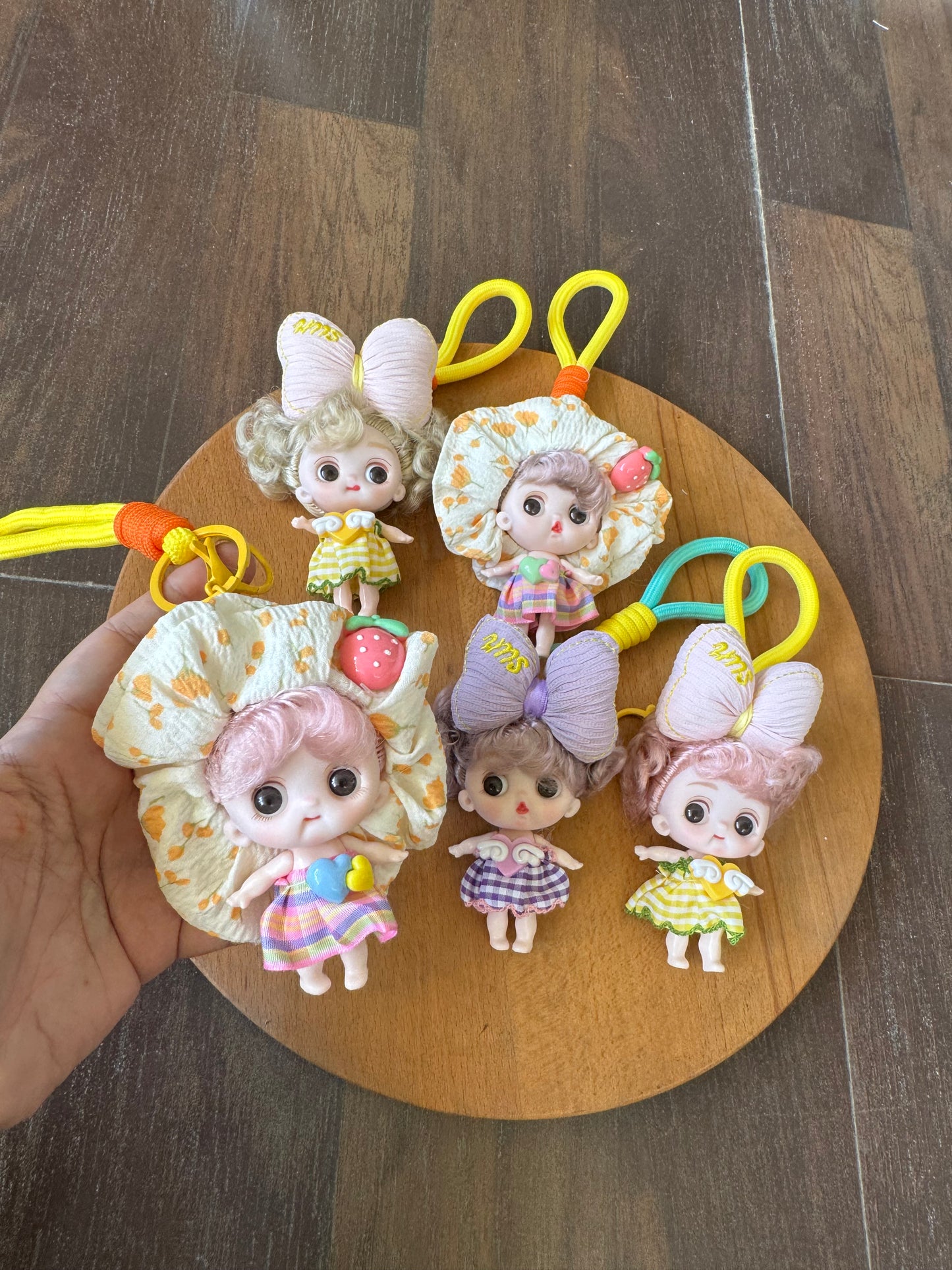 Premium Cute Girl Keychain / Bag Charm