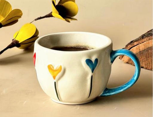 Cute Colorful Hearts Mug