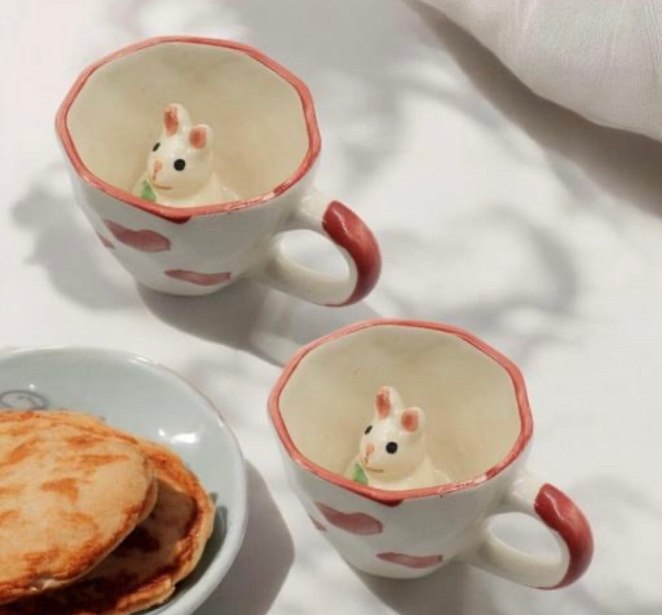 Pinteresty Rabbit Inside Mug - Set of 2