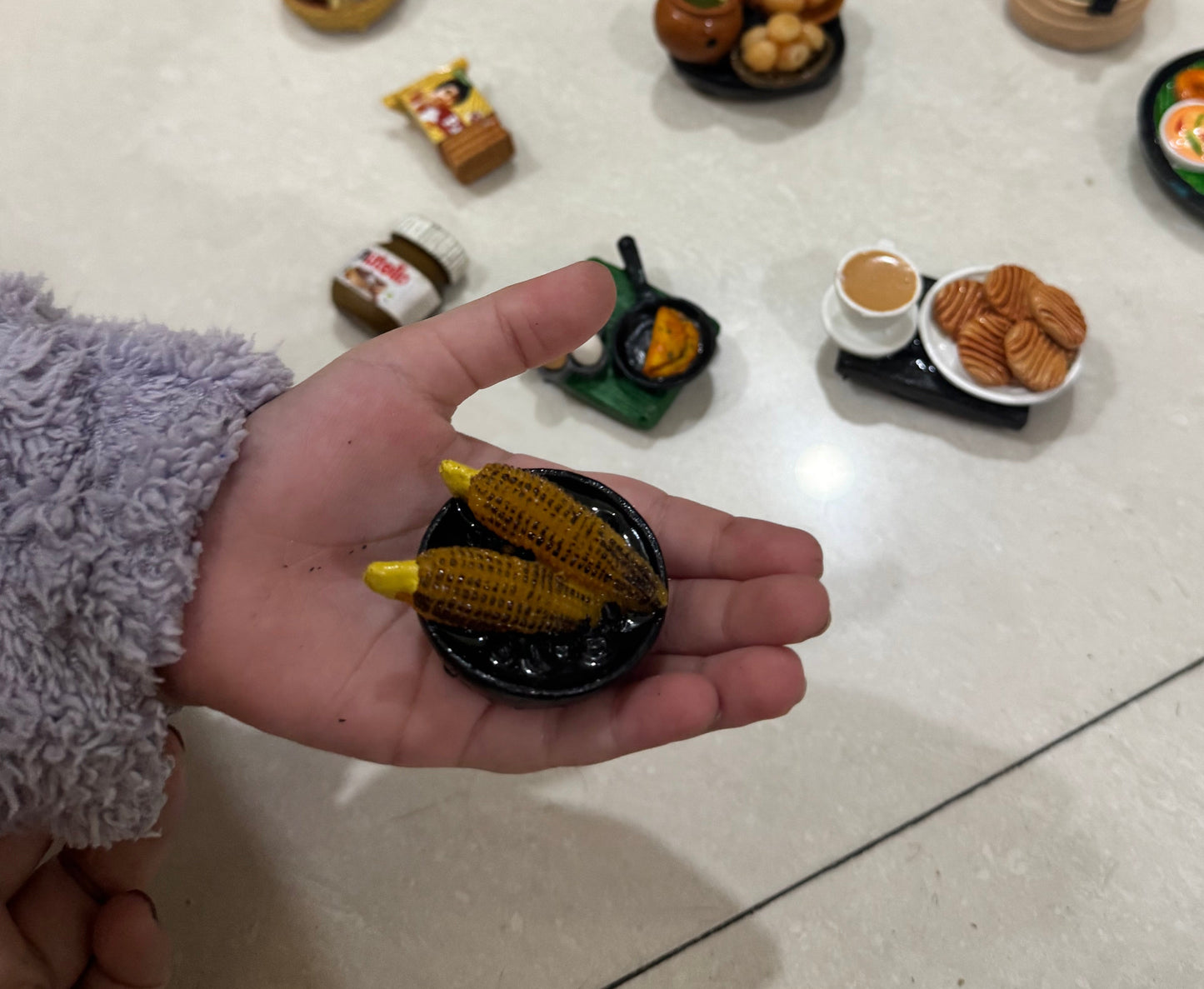 Bhutta Corn Miniature Fridge Magnet