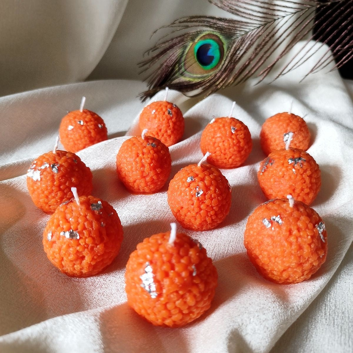Motichoor Laddoo Candles