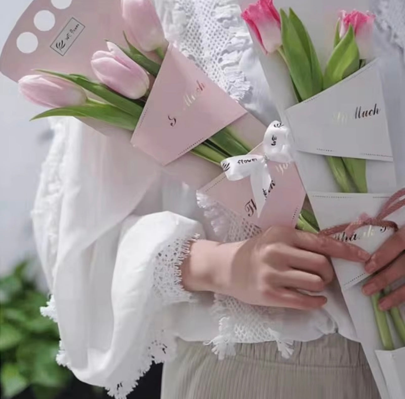 Premium Fresh Flowers Sleek Bouquet