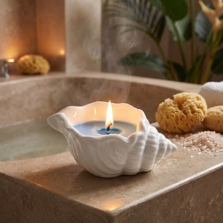 Exquisite Seashell Shaped Candle