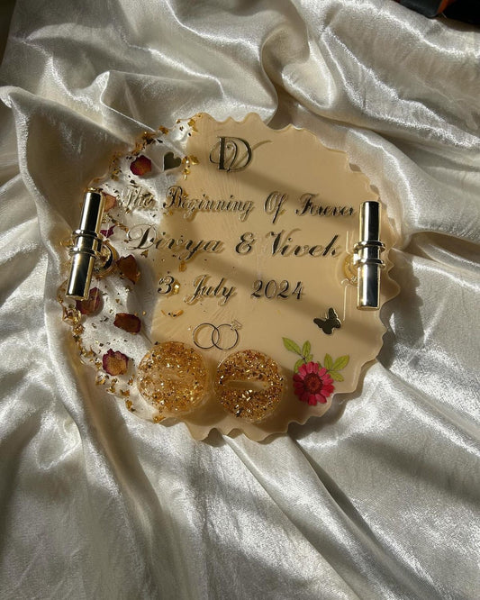 Customised Engagement Ring Tray/Platter