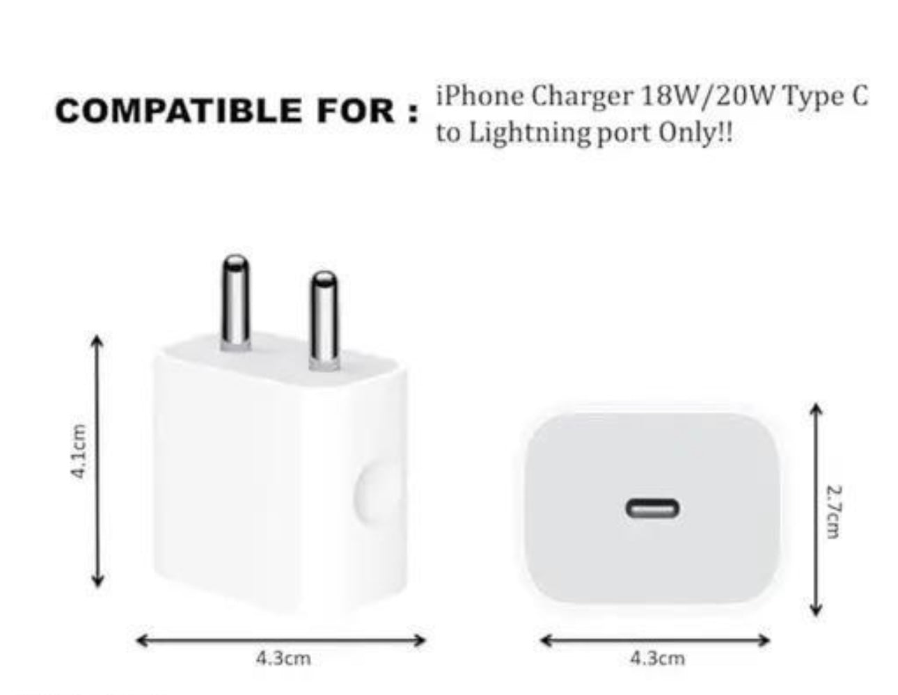 Exclusive Starbucks Design Charger Cover for iPhones (18W-20W Charger)