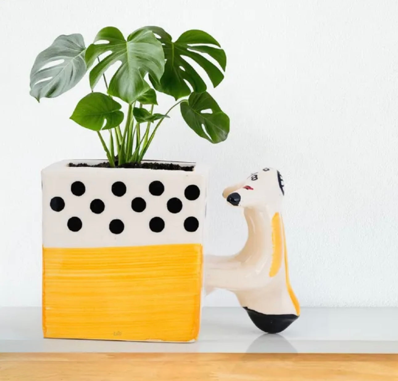 Decorative Scooter Shape Quirky Planter
