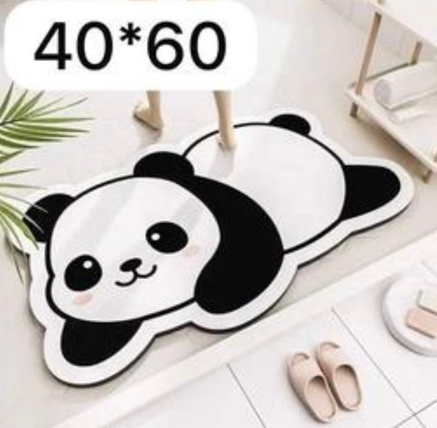 Cute Panda Design Non-Slip Bath Mat