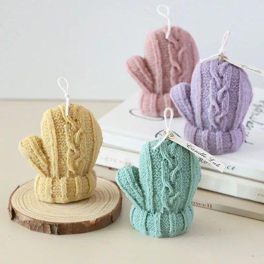 Cute Gloves Candle (Random color)
