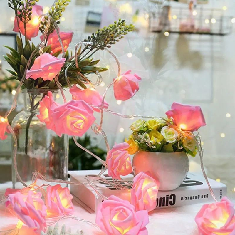 Rose Flower Fairy LED String Light