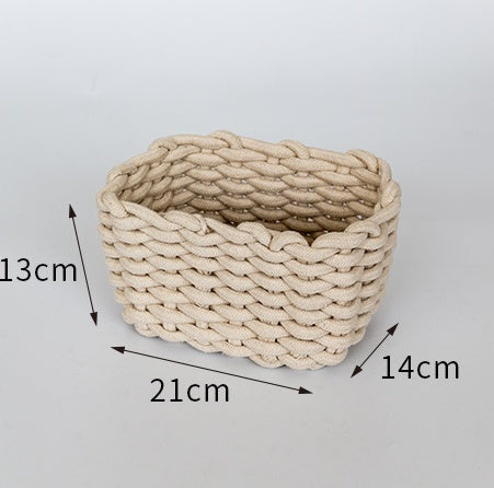 Nordic Hand-Woven Storage Basket