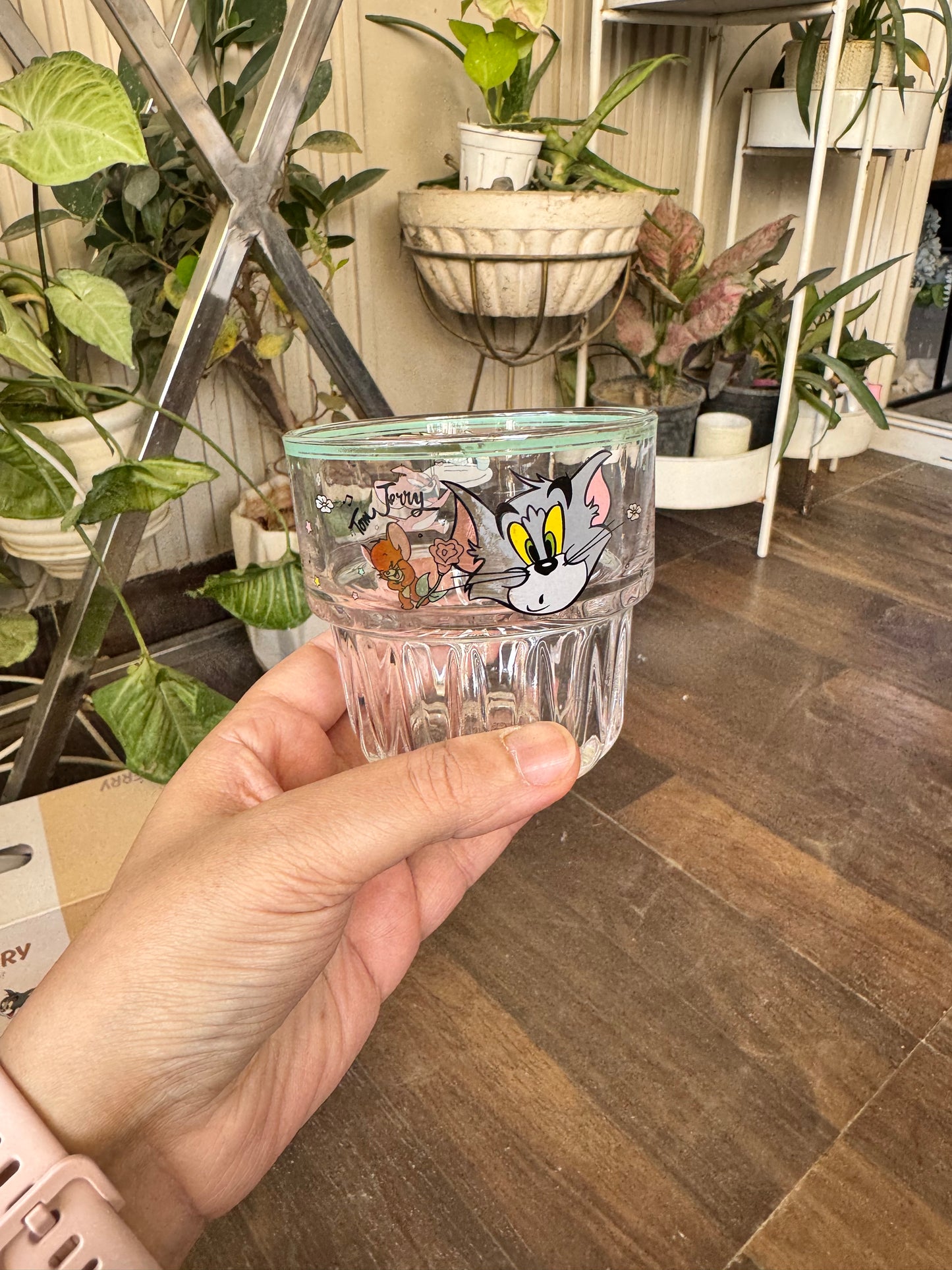 Tom & Jerry Stackable Glasses - Set of 4