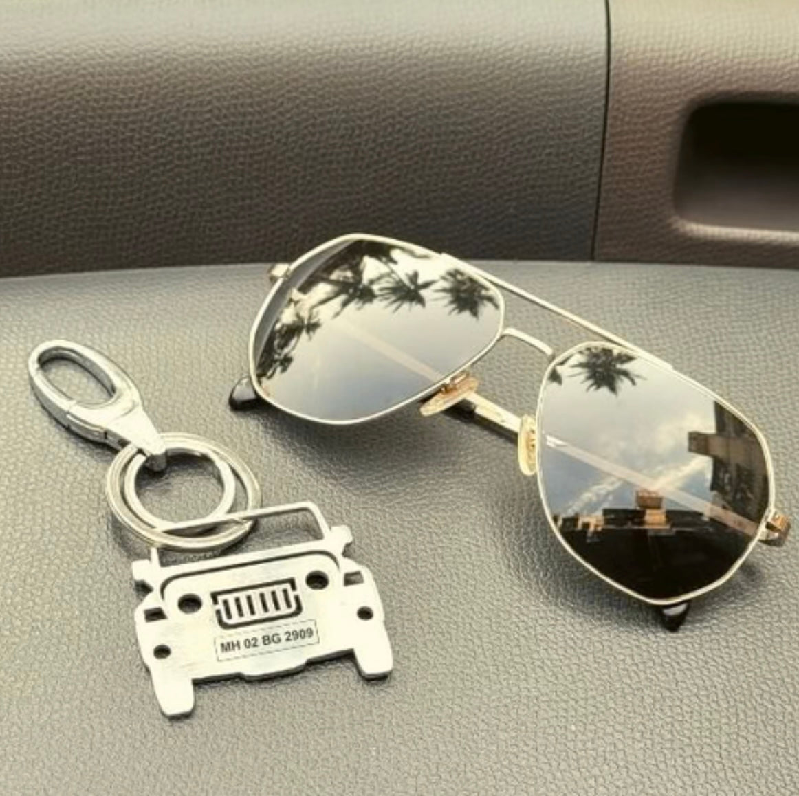 Personalised Car Keychain