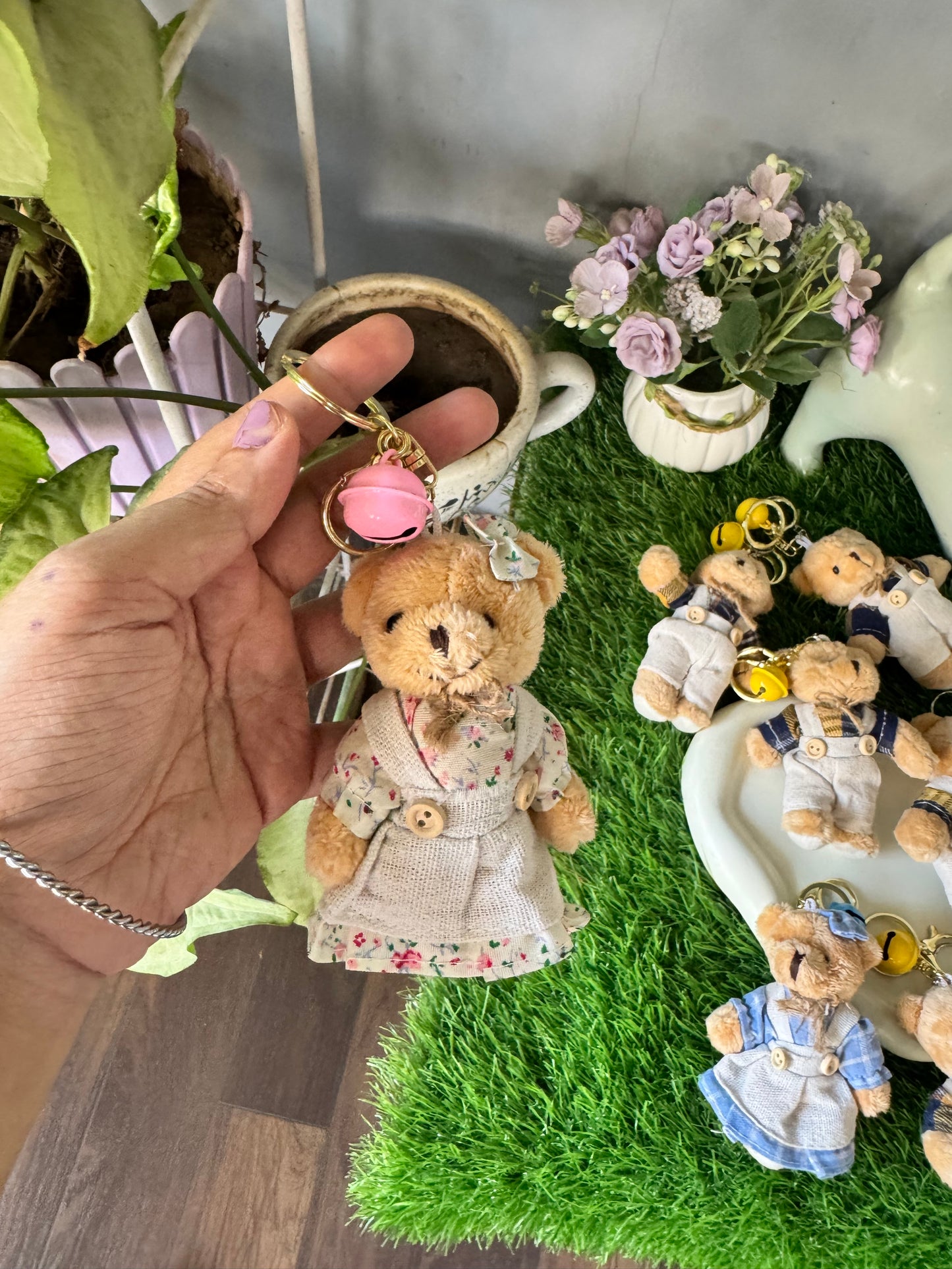 Exclusive Teddybear Keychains with Cute Outfit (Boy/Girl)