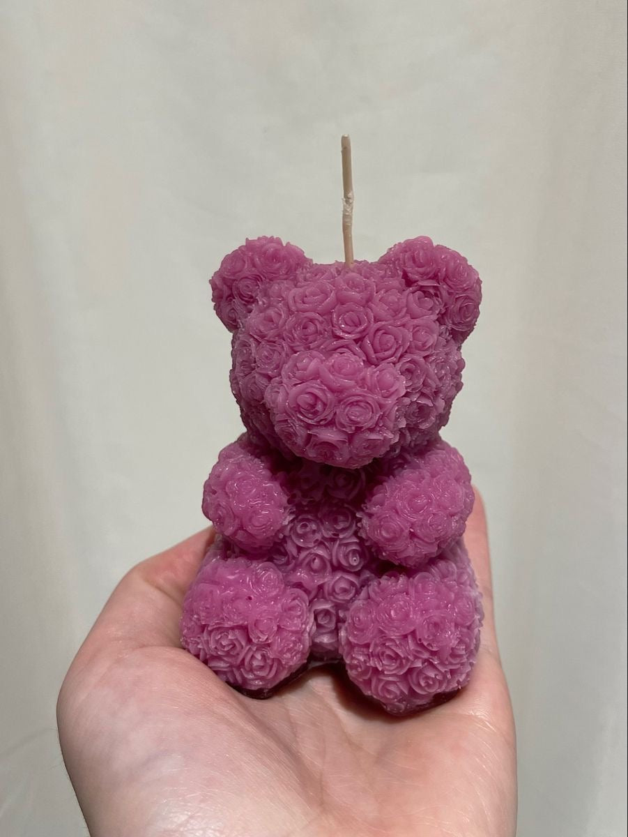 Decorative Teddy Candles