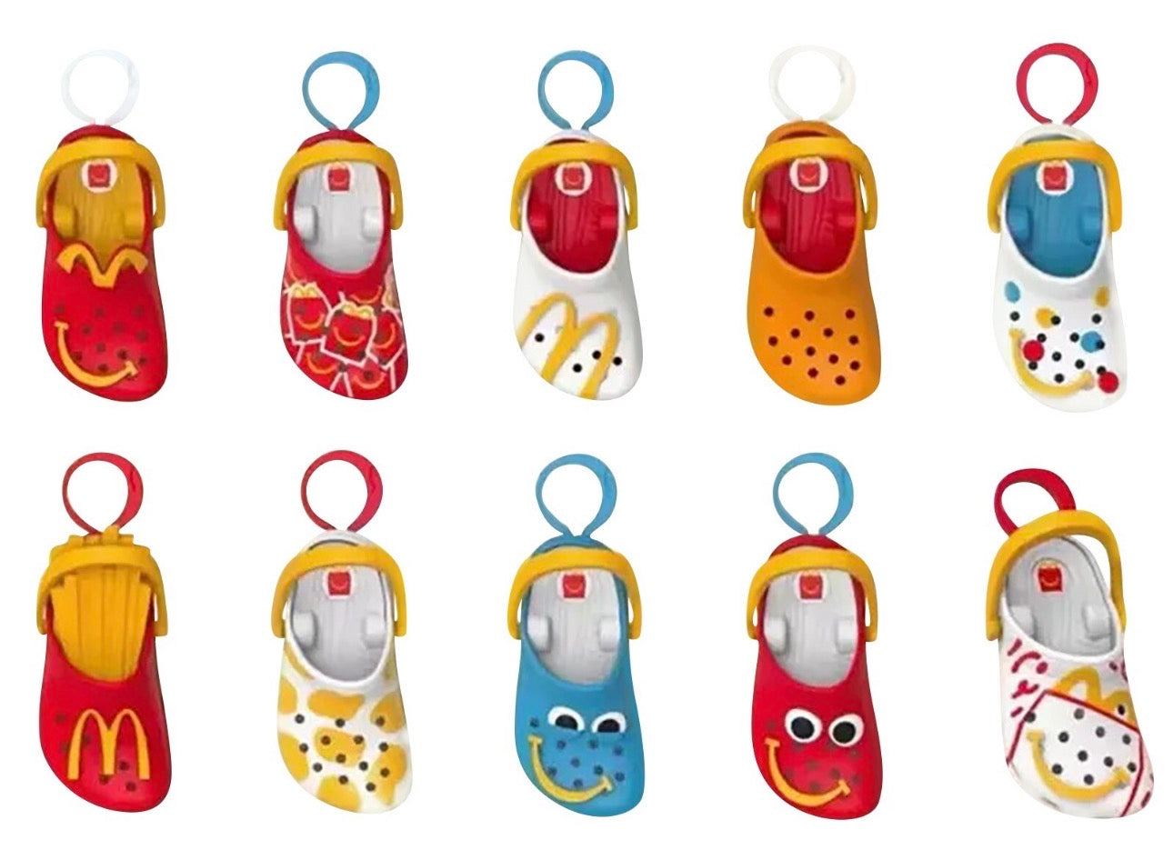 Exclusive Crocs x McDonald’s Happy Meal Keychain (Assorted Colors)