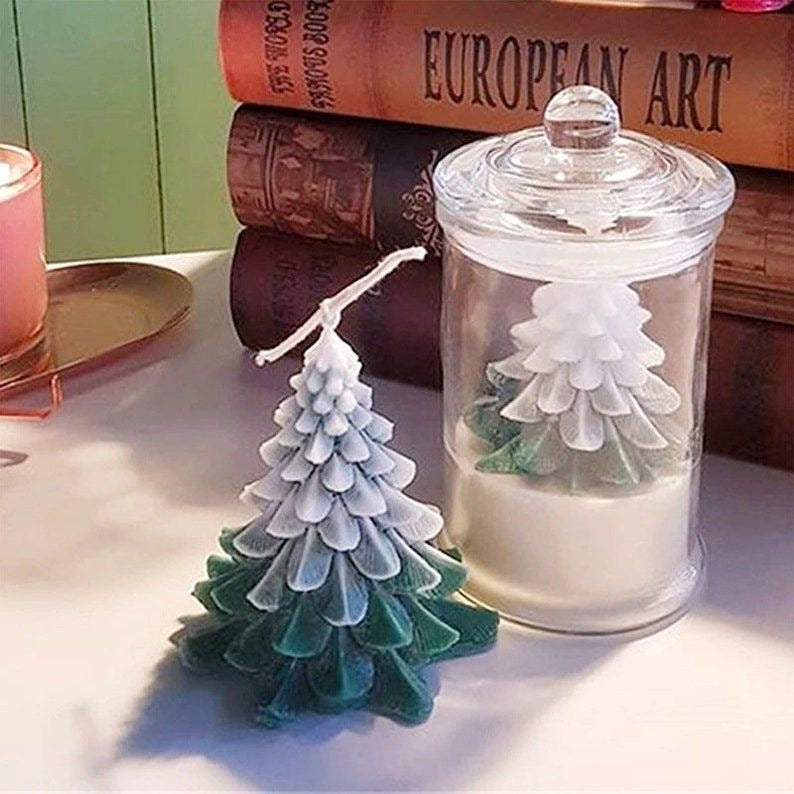 Decorative Christmas Tree Candle