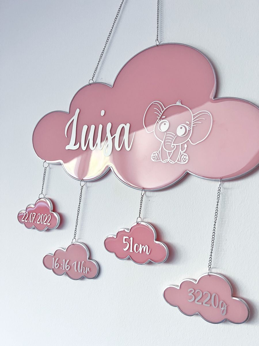 Baby Details Wall Hanging