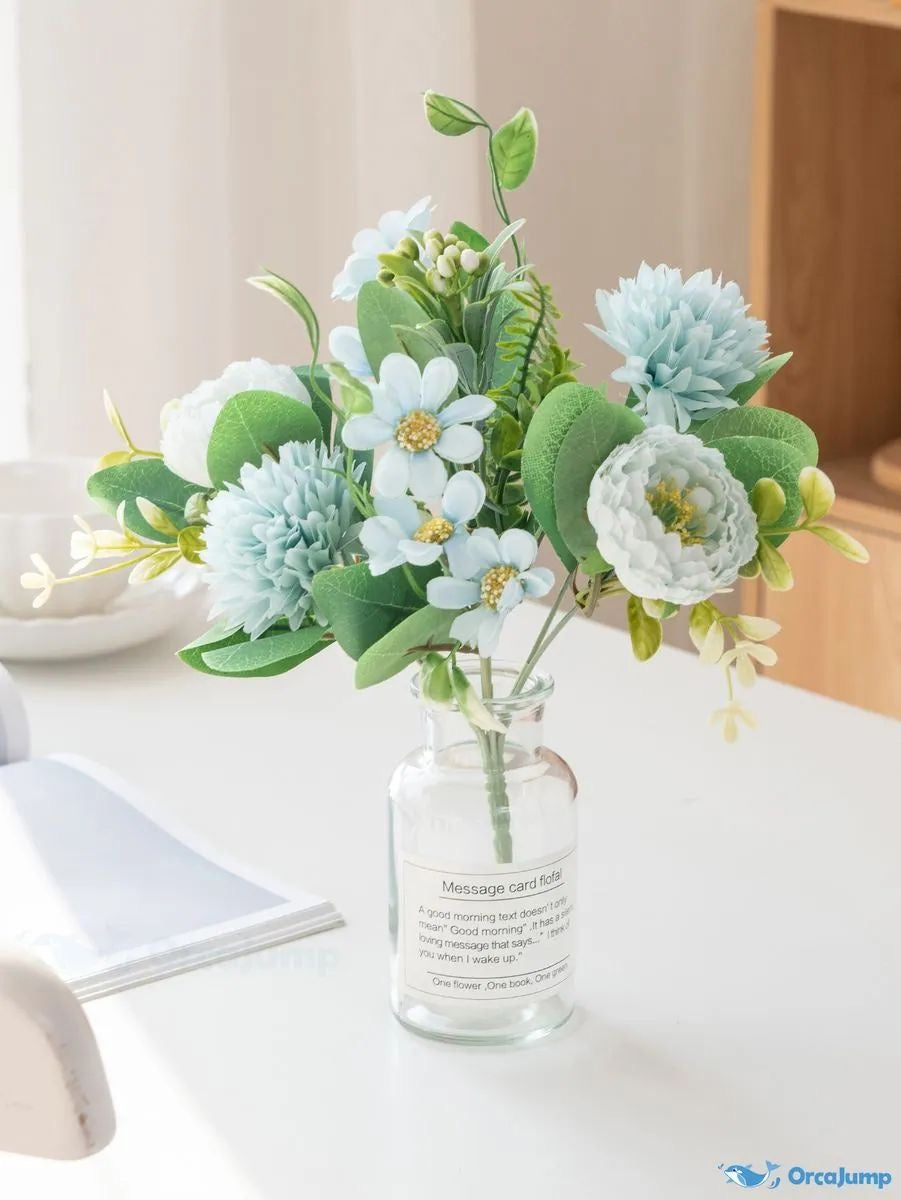 Artificial Peonies & Hydrangeas Flowers Bunch