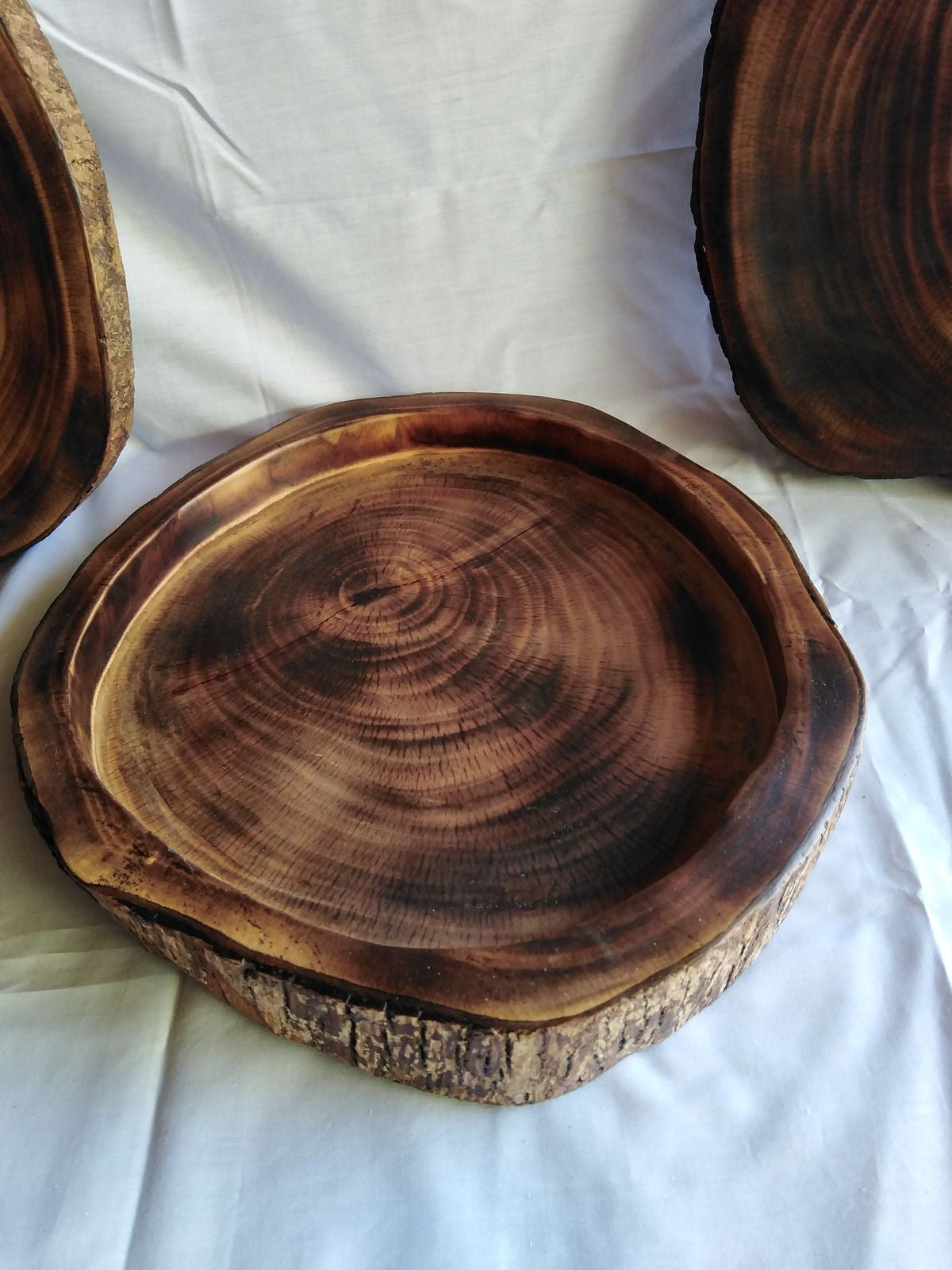 Tree Trunk Serving Platter