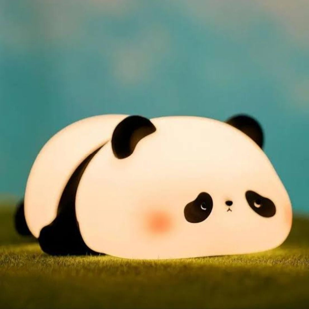 Adorable Squishy Panda Silicon LED Night Light - Rechargeable