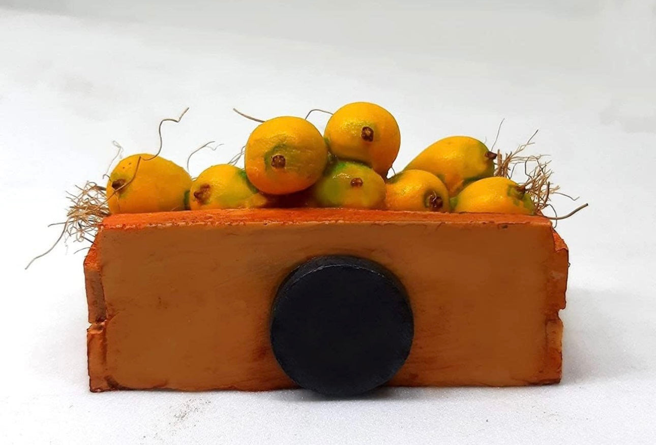Mango Basket Miniature Fridge Magnet
