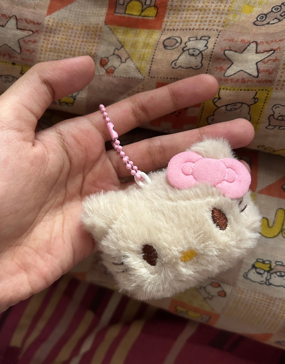 Soft “Hello Kitty” Keychain