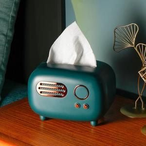 Retro Radio Shape Tissue Holder